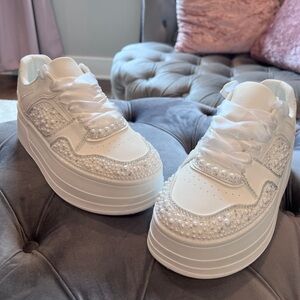 COPY - Wedding platform sneakers